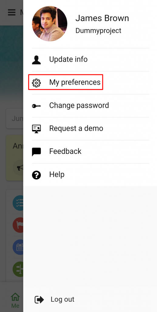 instead of websit i get trueste preference manager