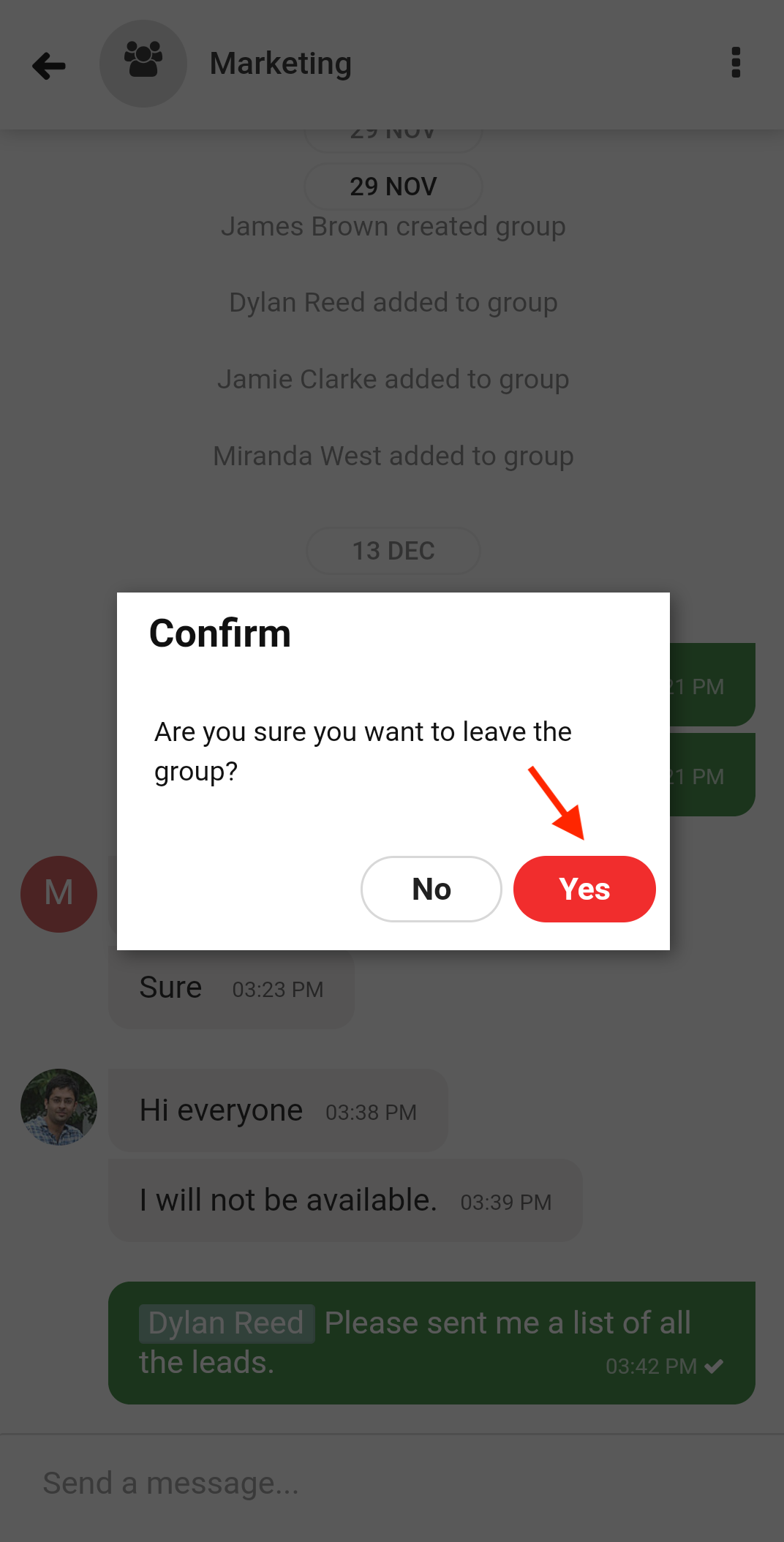 leave-and-delete-a-group-chat-proofhub-mobile-help