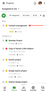 Task History - ProofHub Mobile App