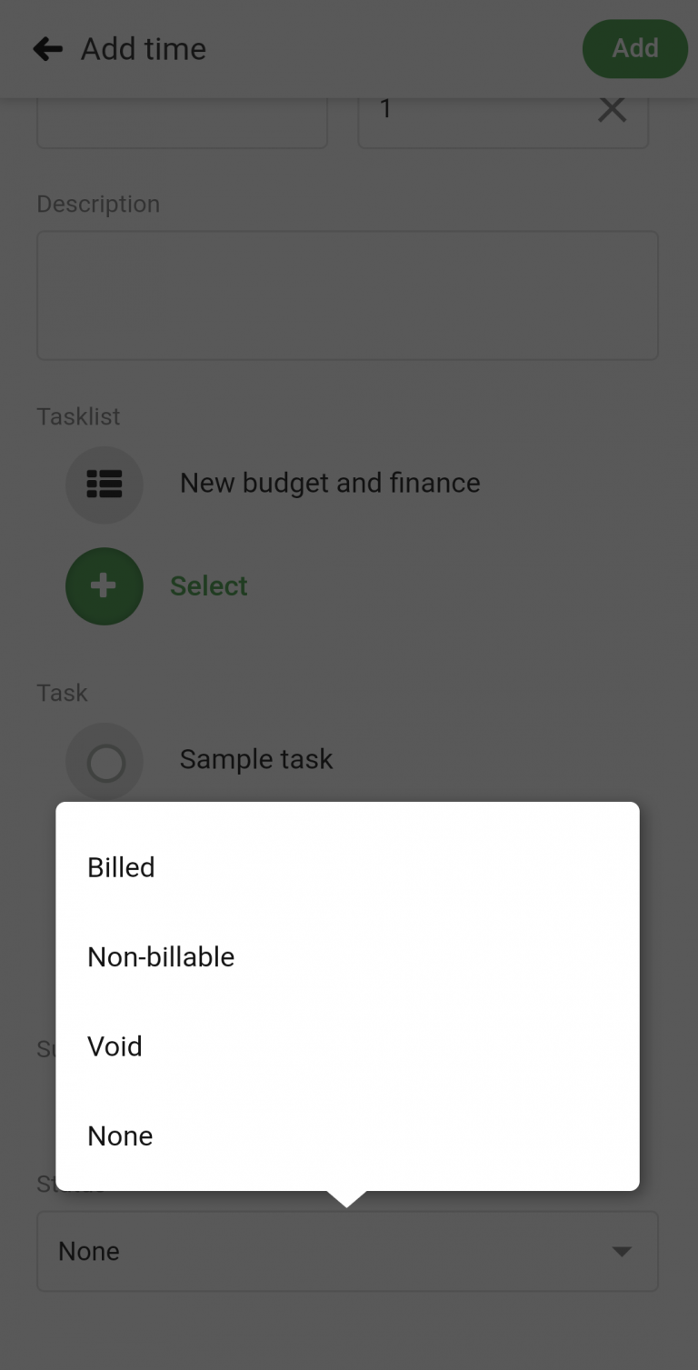 Track Time on Task- ProofHub Mobile App