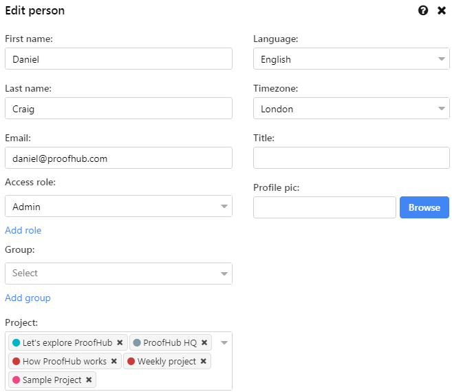 edit person details