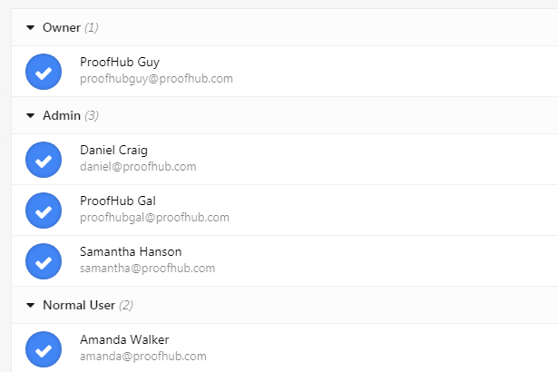 select multiple people