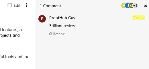 comments notes