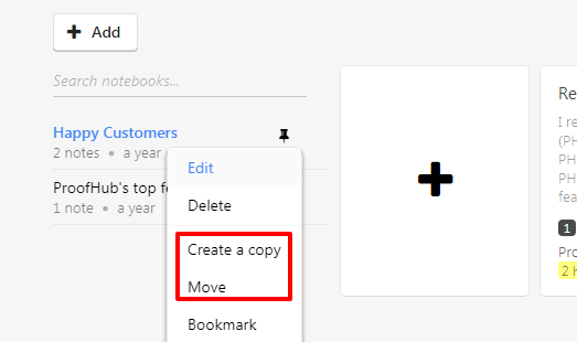copy move notes