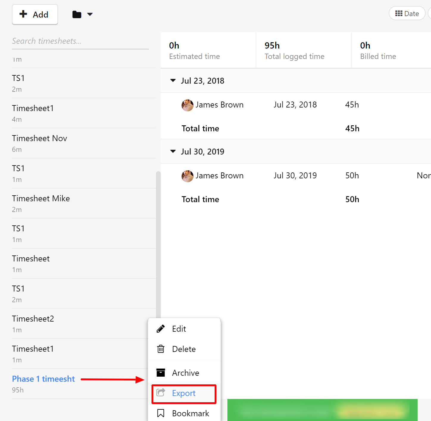 quickbooks timesheets