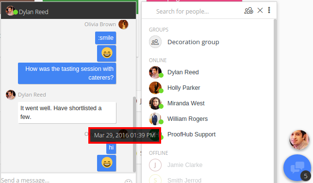 timestamp