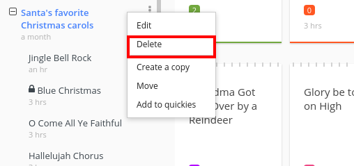 delete notebook