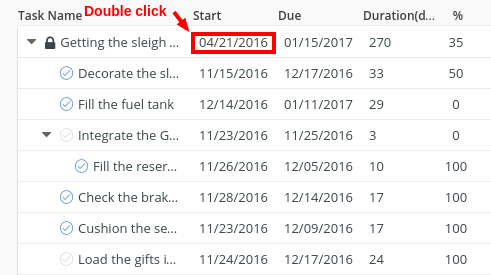 double click date