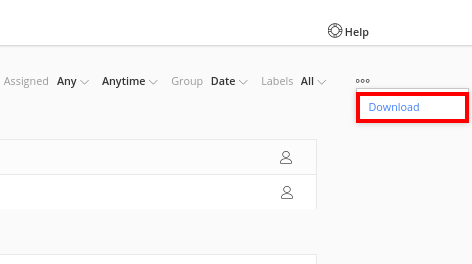 download all tasks