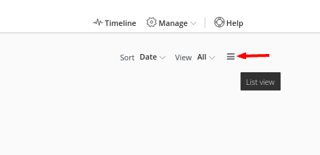 list view