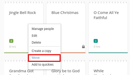 move note
