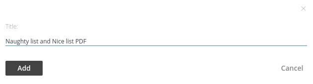 name folder