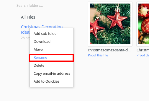 rename folder
