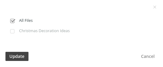 select the destination folder