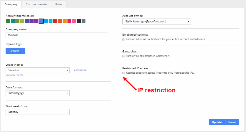 IP restriction