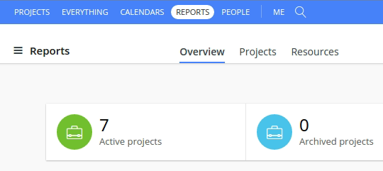 reports tab