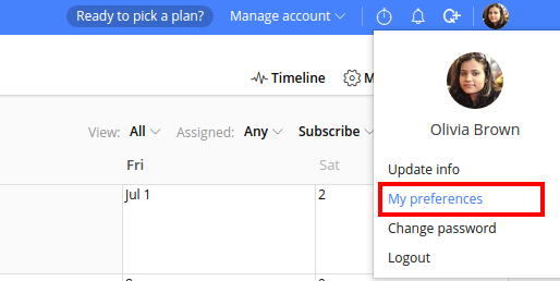 my preferences manager