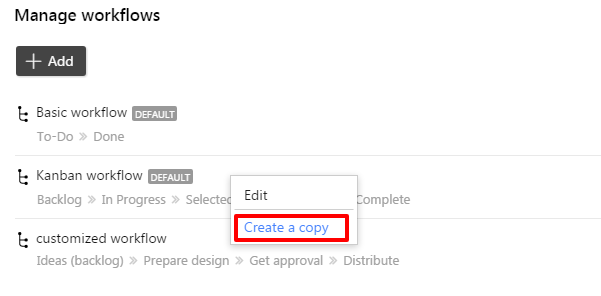 create copy stage